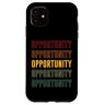 Opportunity Apparel Custodia per iPhone 11 Opportunità Orgoglio, Opportunità