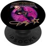 Dolly Parton Rockstar velluto rosa PopSockets PopGrip Intercambiabile