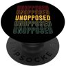 Unopposed Apparel Orgoglio svelato, Sgombrato PopSockets PopGrip Intercambiabile