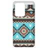 Tribes and Trends Custodia per Galaxy S20 Ultra Sud-ovest Nativo Americano Blu Marrone Azteco Boho Western