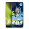 Head Case Designs Licenza Ufficiale Manchester City Man City FC Erling Haaland 2022/23 Prima Squadra Custodia Cover in Morbido Gel Compatibile con Samsung Galaxy A51 (2019)