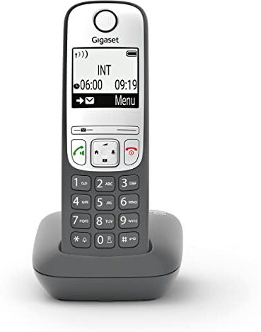 Siemens AS485, Telefono Cordless, Vivavoce, Numeri grandi sul display, Tastiera Illuminata, Risparmio energetico, [Italia]