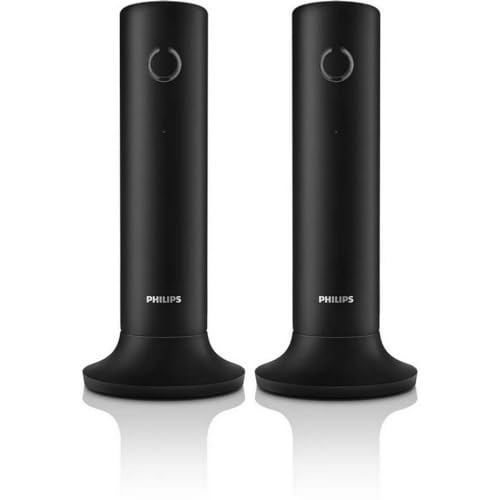 Philips Telefono fisso wireless serie 4000 M4502B/34 nero Design da 1,6»