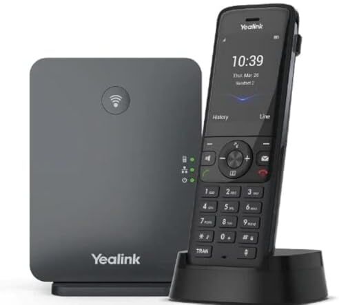 Yealink W78P IP phone Black TFT