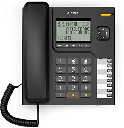 Alcatel T78 Identificador de llamadas Negro