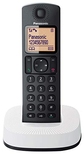 Panasonic KX-TGC310SP2 telephone telephones (DECT, Desk/Wall, Black, White, Handset, LCD, AAA)