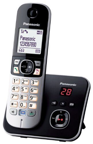 Panasonic KX-TG6821FRB TelEfono inalAmbrico digital (manos libres)