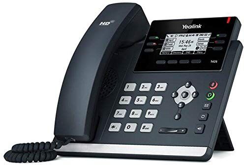 Yealink SIP-T42S Telefono VoIP, Nero