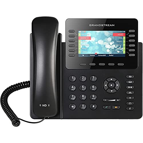 GrandStream Networks GXP2170 Cornetta cablata 12linee LCD telefono IP
