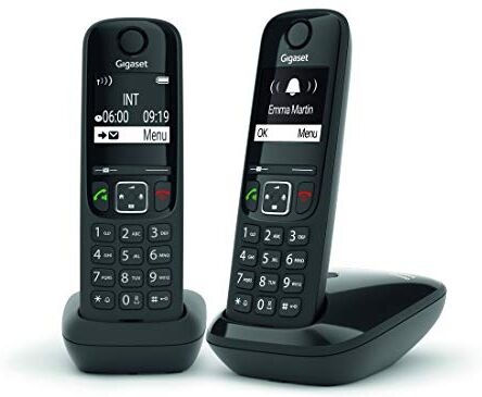 Siemens TELEFONO FIJO AS690 DUO NEGRO