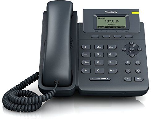 Yealink IP SIP-T19 E2 Cornetta Cablata Lcd Nero Telefono Ip