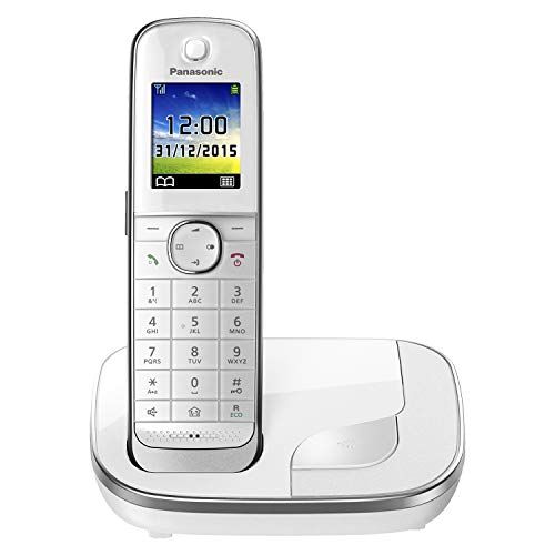 Panasonic KX-TGJ310 TELÃ‰FONO DECT BLANCO IDENTIFICADOR DE LLAMADAS