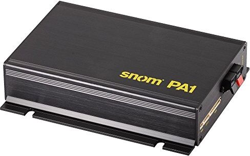 SNOM PA1 Sistema SIP Announcment Public creando una chiamata dal telefono (classe D-amplificatore 4 Watt, pin di uscita comandabili 4, trasmissioni su SIP e multicast), 00002226