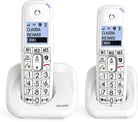 Alcatel TELEFONO INALAMBRICO DECT VERSATIS XL 785 DUO TE. GRAN