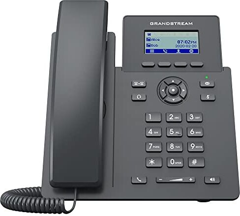 GrandStream Networks  IP phone Black 2 lines LCD