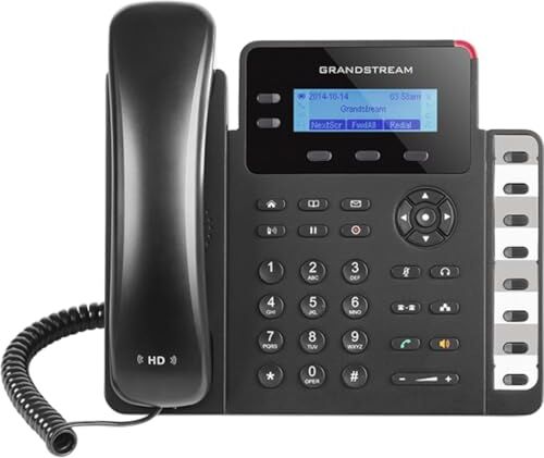 GrandStream Networks GXP1628 telephone DECT telephone Black