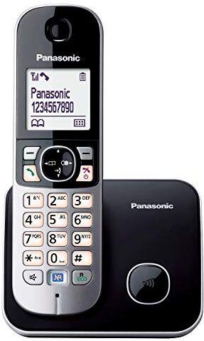 Panasonic KX-TG6811GB Telefono, Nero