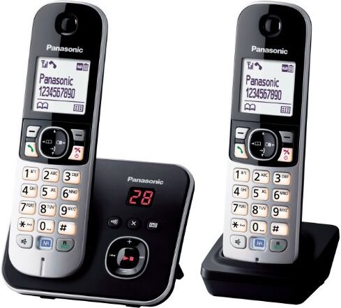 Panasonic KX-TG6822 Telefono inalambrico (DECT, 2 unidades), Francia