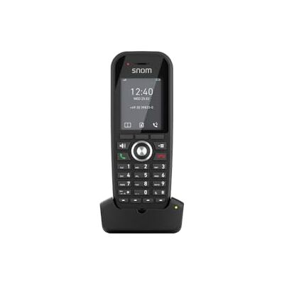 SNOM M30 Telefono Cordless DECT IP per cordless casa e Ufficio, Ampio Display a Colori, Audio Cristallino, Funzioni Avanzate, Batteria Potente, Compatibile con Centralino VoIP SNOM M30 Telefono Cordless DECT IP per cordless casa e Ufficio, Ampio Display a Colori, Audio Cristallino, Funzioni Avanzate, Batteria Potente, Compatibile con Centralino VoIP
