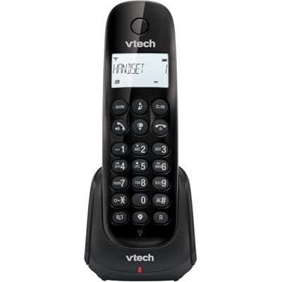 VTech CS1450 Telefono cordless DECT con segreteria telefonica, funzione vivavoce, blocco chiamate, identificazione chiamante/funzione di chiamata in attesa, display retroilluminato, modalità ECO VTech CS1450 Telefono cordless DECT con segreteria telefonica, funzione vivavoce, blocco chiamate, identificazione chiamante/funzione di chiamata in attesa, display retroilluminato, modalità ECO