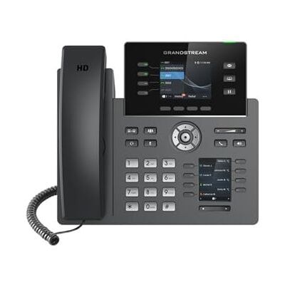 GrandStream Networks GRP2614 IP phone Black 4 lines TFT Wi-Fi GrandStream Networks GRP2614 IP phone Black 4 lines TFT Wi-Fi
