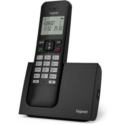 Siemens Essential 420 Telefono Cordless Fisso, Display da 2 Pollici, Nero Siemens Essential 420 Telefono Cordless Fisso, Display da 2 Pollici, Nero