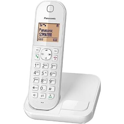 Panasonic KX-TGC410FRW Telefono DECT Identificatore di chiamata Bianco telefono Panasonic KX-TGC410FRW Telefono DECT Identificatore di chiamata Bianco telefono