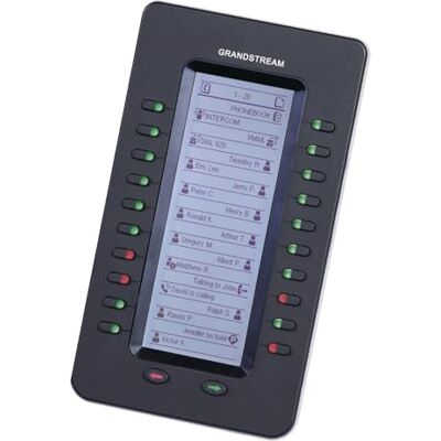 GrandStream Networks GXP2200EXT modulo add-on IP 20 pulsanti Nero GrandStream Networks GXP2200EXT modulo add-on IP 20 pulsanti Nero
