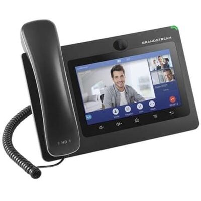 GrandStream Networks GXV3380 Telefono IP Nero Cornetta cablata IPS 16 Linee Wi-Fi GrandStream Networks GXV3380 Telefono IP Nero Cornetta cablata IPS 16 Linee Wi-Fi