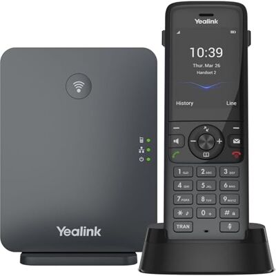 Yealink W78P IP phone Black TFT Yealink W78P IP phone Black TFT