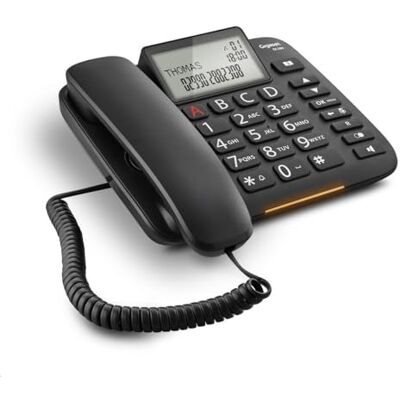 Siemens Telefon DL380 Czarny Siemens Telefon DL380 Czarny