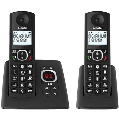 Alcatel F530 Voice Duo - Telefono Senza Fili con Segreteria & Blocco Chiamate Alcatel F530 Voice Duo - Telefono Senza Fili con Segreteria & Blocco Chiamate