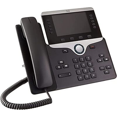Cisco Systems 8851 Wired handset Black IP phone IP phones (800 x 480 pixels, 12.7 cm (5"), G.711a,G.722,G.729A,iLBC, 3.0+EDR, SIP, SPD, UDP, GARP, DNS, TFTP, HTTPS, VLAN, RTP, RTCP, PPDP, IEEE 802.3ab,IEEE 802.3af,IEEE 802.3at,IEEE 802.3i,IEEE 802.3u) Cisco Systems 8851 Wired handset Black IP phone IP phones (800 x 480 pixels, 12.7 cm (5"), G.711a,G.722,G.729A,iLBC, 3.0+EDR, SIP, SPD, UDP, GARP, DNS, TFTP, HTTPS, VLAN, RTP, RTCP, PPDP, IEEE 802.3ab,IEEE 802.3af,IEEE 802.3at,IEEE 802.3i,IEEE 802.3u)