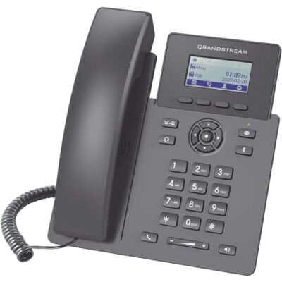 GrandStream Networks GRP2601P Telefono IP Nero 2 Linee LCD GrandStream Networks GRP2601P Telefono IP Nero 2 Linee LCD