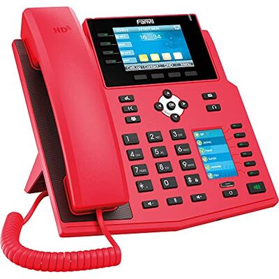 Fanvil X5U Telefono Sip, Colore: Rosso Fanvil X5U Telefono Sip, Colore: Rosso