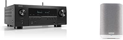 Denon AVR-S970H ricevitore AV 7.2 canali, amplificatore HiFi con Dolby Atmos, DTS:X, 6 ingressi HDMI e 2 uscite, 8K HDMI & HOME 150 WHITE