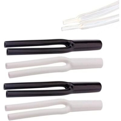 CCeCCe Confezione da 4 pantaloni per cavi per altoparlanti a 2 conduttori Tubo termorestringente 9 mm Y Boot Cable Connector Protector per Home Theater Amplificatore Ricevitore Audio 12-14 Gauge CCeCCe Confezione da 4 pantaloni per cavi per altoparlanti a 2 conduttori Tubo termorestringente 9 mm Y Boot Cable Connector Protector per Home Theater Amplificatore Ricevitore Audio 12-14 Gauge