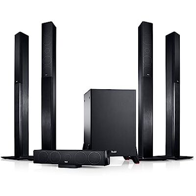 Teufel LT 4"5.1 Set L Home Cinema Altoparlante 5.1 Sistema Audio Cinema Suono Suono Surround Subwoofer Movie High-End HiFi Speaker nero Teufel LT 4"5.1 Set L Home Cinema Altoparlante 5.1 Sistema Audio Cinema Suono Suono Surround Subwoofer Movie High-End HiFi Speaker nero