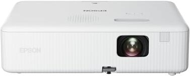 Epson CO-W01 Videoproiettore WXGA, HD Ready 16:10, Tecnologia 3LCD, 3000 Lumen, Connessione USB/HDMI, Correzione trapezoidale, Interfaccia audio/video MHL, Altoparlante, Proiezione fino 378”