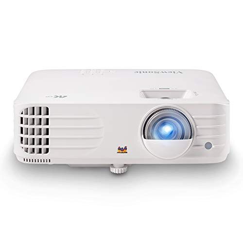 ViewSonic Videoproiettore DLP per home cinema UHD PX701-4K (4K, 3.200 ANSI lumen, 2x HDMI, altoparlante da 10 Watt, zoom ottico 1,1x, HDR) bianco