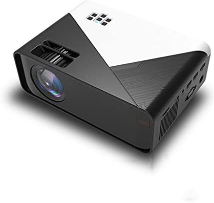 Generico Piccolo proiettore 3500 lumen Supporto 720P Proiettore LED 1080P Video Home Cinema compatibile (Versione base monocolore)