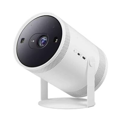 Samsung The Freestyle 2nd generation LFF3C Proiettore Portatile FHD Wi-Fi, Schermo Fino a 100'', USB, Auto Focusing e Leveling, Suono a 360°, Smart TV, Bianco, 2023 Samsung The Freestyle 2nd generation LFF3C Proiettore Portatile FHD Wi-Fi, Schermo Fino a 100'', USB, Auto Focusing e Leveling, Suono a 360°, Smart TV, Bianco, 2023
