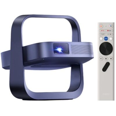 XGIMI Elfin Flip Laser Mini Proiettore Laser 1080P Full HD, 1600 ISO Lumen RGB Triple Laser, Netflix e Google TV, WiFi 6 & Bluetooth, Auto Focus, Harman Kardon, Proiettore Portatile Casa e Giardino XGIMI Elfin Flip Laser Mini Proiettore Laser 1080P Full HD, 1600 ISO Lumen RGB Triple Laser, Netflix e Google TV, WiFi 6 & Bluetooth, Auto Focus, Harman Kardon, Proiettore Portatile Casa e Giardino