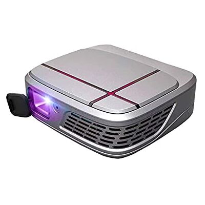 Generic Mini videoproiettore, supporto per proiettore Proiettore DLP Correzione trapezoidale automatica 6300 Lume Schermo wireless WiFi LED 3D Home Theater con batteria ricaricabile Altoparlanti stereo good Generic Mini videoproiettore, supporto per proiettore Proiettore DLP Correzione trapezoidale automatica 6300 Lume Schermo wireless WiFi LED 3D Home Theater con batteria ricaricabile Altoparlanti stereo good