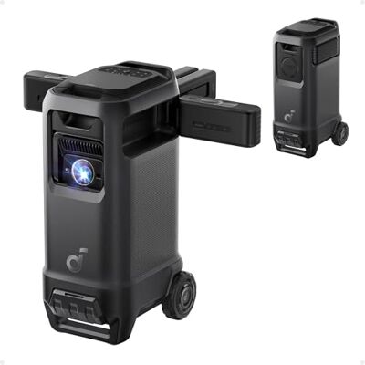 NEBULA Soundcore X1 Pro Proiettore 4K Laser, 3.500 Lumen ANSI Suono Spaziale, Dolby Atmos, Zoom Ottico, Contrasto 56.000:1, Configurazione Intelligente, Cinema Home Outdoor NEBULA Soundcore X1 Pro Proiettore 4K Laser, 3.500 Lumen ANSI Suono Spaziale, Dolby Atmos, Zoom Ottico, Contrasto 56.000:1, Configurazione Intelligente, Cinema Home Outdoor