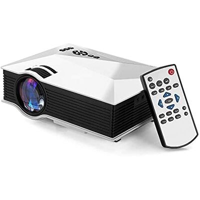 Generic Mini videoproiettore, proiettore di film Hd WiFi, videoproiettore Home Theater LCD con telecomando che supporta 1080P con cavo HDMI con interfaccia HDMI/VGA/AV/USB good Generic Mini videoproiettore, proiettore di film Hd WiFi, videoproiettore Home Theater LCD con telecomando che supporta 1080P con cavo HDMI con interfaccia HDMI/VGA/AV/USB good