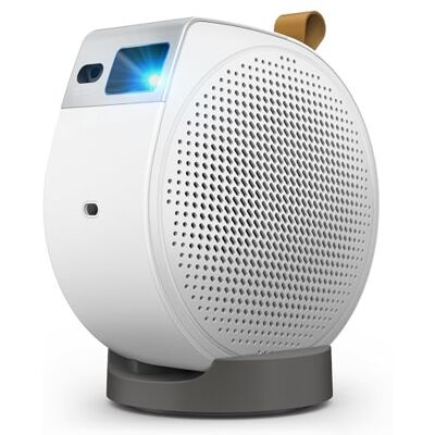 BenQ GV50 Proiettore Laser Portatile 1080p, 500 lm, Google TV Batteria integrata, proiezione rotante, altoparlante bassi 18W 2.1, regolazione immagine auto, Bluetooth, Netflix BenQ GV50 Proiettore Laser Portatile 1080p, 500 lm, Google TV Batteria integrata, proiezione rotante, altoparlante bassi 18W 2.1, regolazione immagine auto, Bluetooth, Netflix