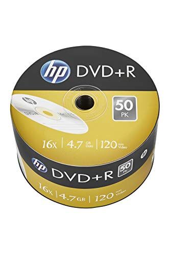 HP – DVD + R 16 x Bobina 50 pezzi
