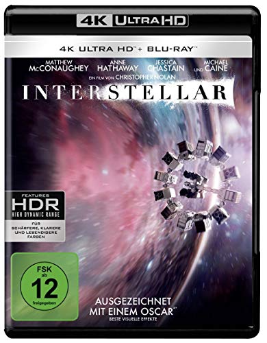 Warner Home Video - DVD Interstellar (4K Ultra-HD) (+ 2 Blu-rays)