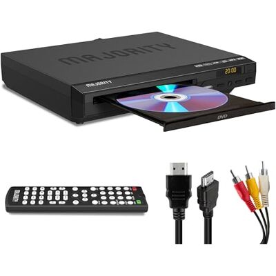 Majority DVD Lettore per TV e Smart TV con HDMI 1080P Majority DVD Lettore per TV e Smart TV con HDMI 1080P